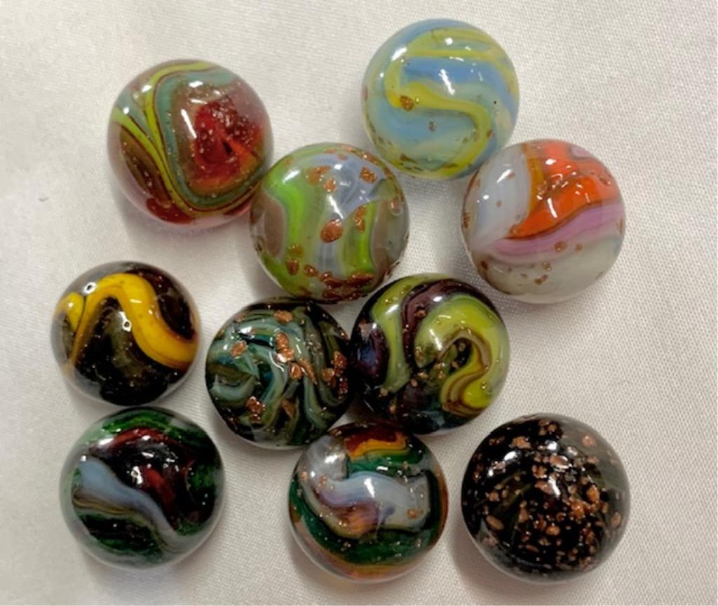 10 Beautiful Dave McCullough Marbles (1 of 4)
