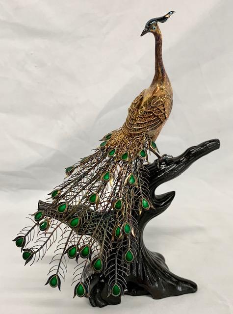 Peking Peacock - 925 Silver Figurine (1 of 15)