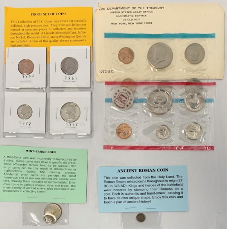 Mint Error/Ancient Roman/Proof Set Coins (1 of 12)