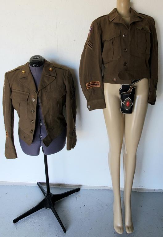 2 Vintage WWII Army Jackets (1 of 9)