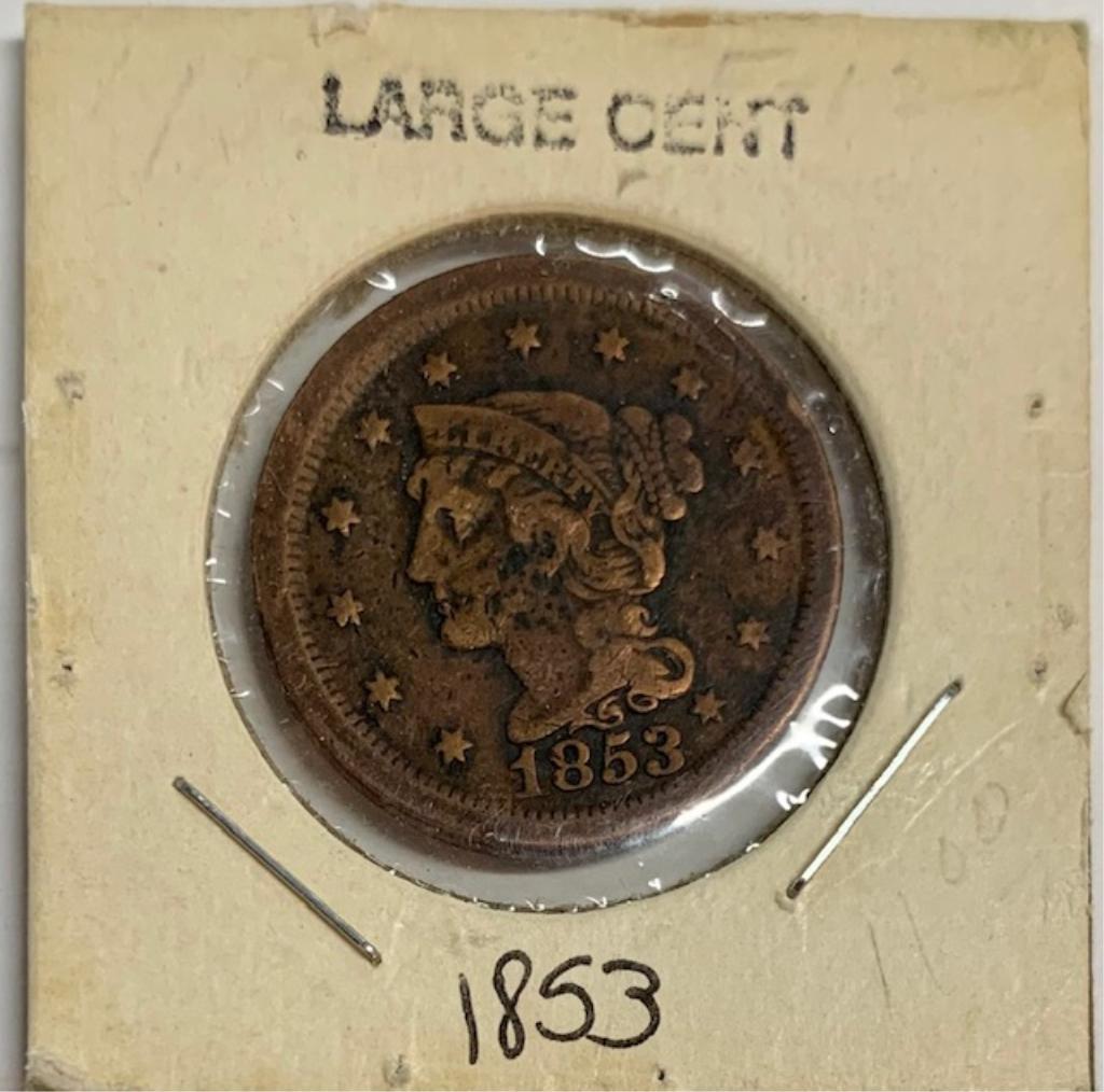 1853 Large Cent (1 of 3)