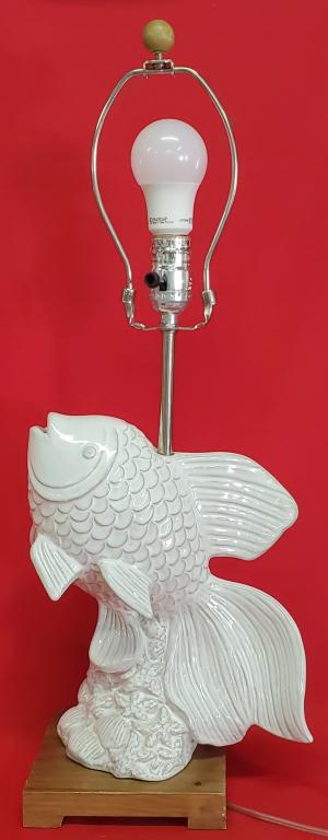 Porcelain Fish Lamp (1 of 6)