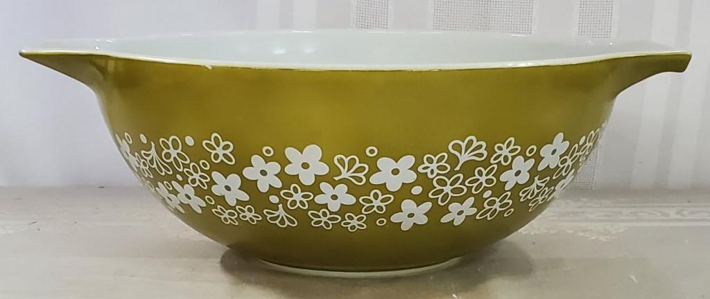 Pyrex Green Pyrex Cinderella Bowl 444 (1 of 6)