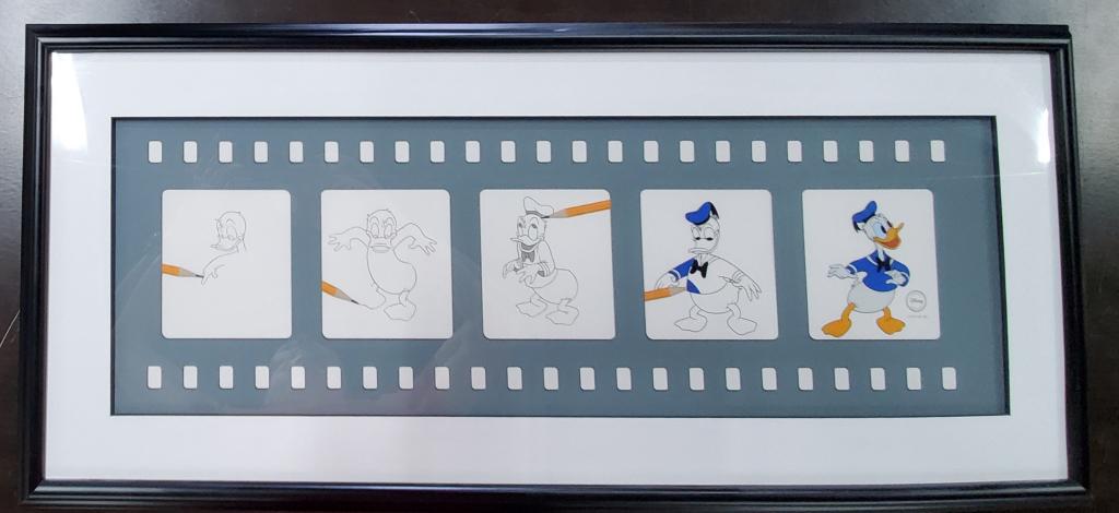 1996 Disney Sericel Donald Duck with COA (1 of 6)