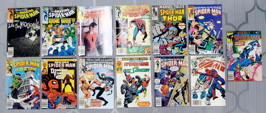 13 Vintage Marvel Spiderman Comic Books (1 of 7)