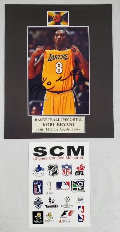 Kobe Bryant Signed Photo (1 of 2)