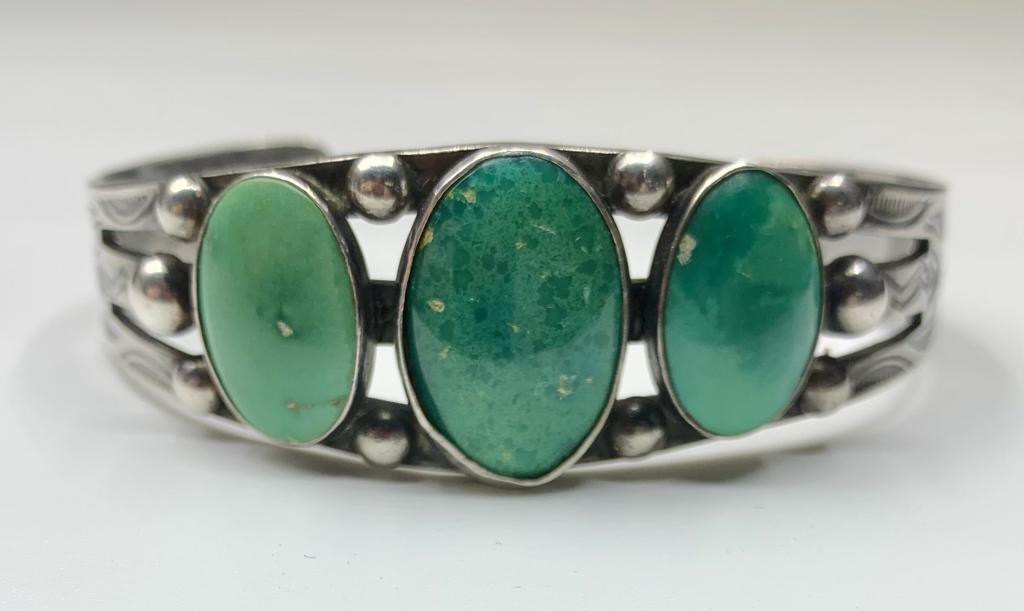 Beautiful Maisel's Sterling Cuff Bracelet (1 of 9)