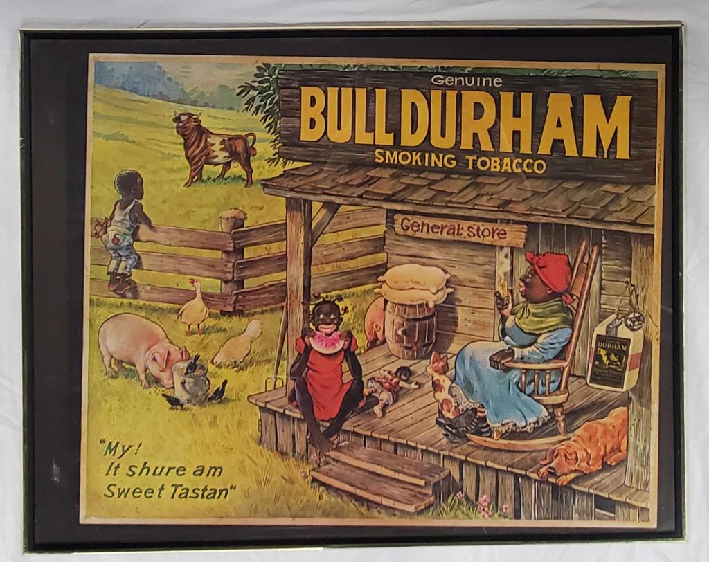 Framed Bull Durham Poster (1 of 5)