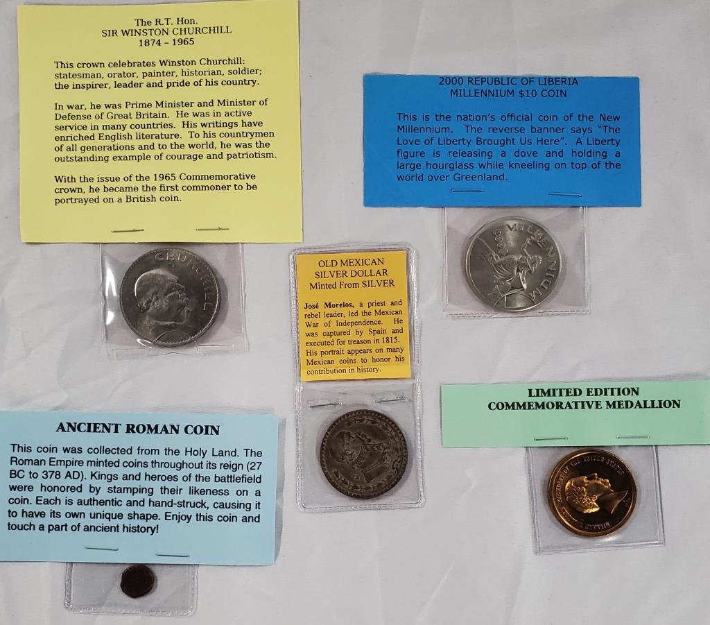 5 Collectible Coins & Medallions (1 of 12)