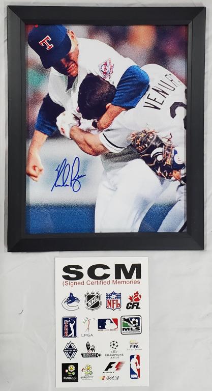 Nolan Ryan Signed Photo (Fighting) (1 of 2)