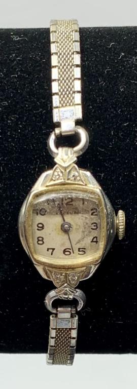 Vintage Lyceum Watch with 14k and Diamond Case (1 of 10)