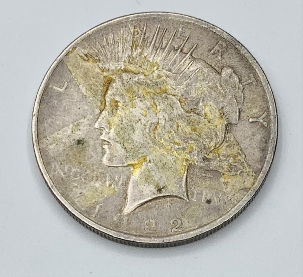 1922 Silver Peace Dollar (1 of 2)