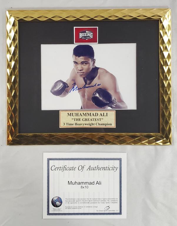 Muhammad Ali Signed Photo with COA (1 of 2)