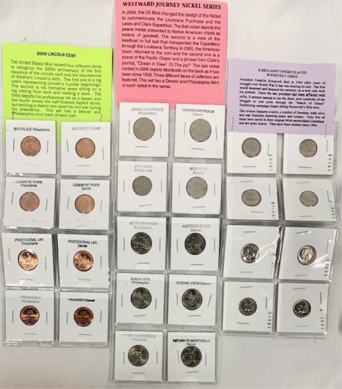 26 Collectible Dimes, Pennies, and Nickels (1 of 9)