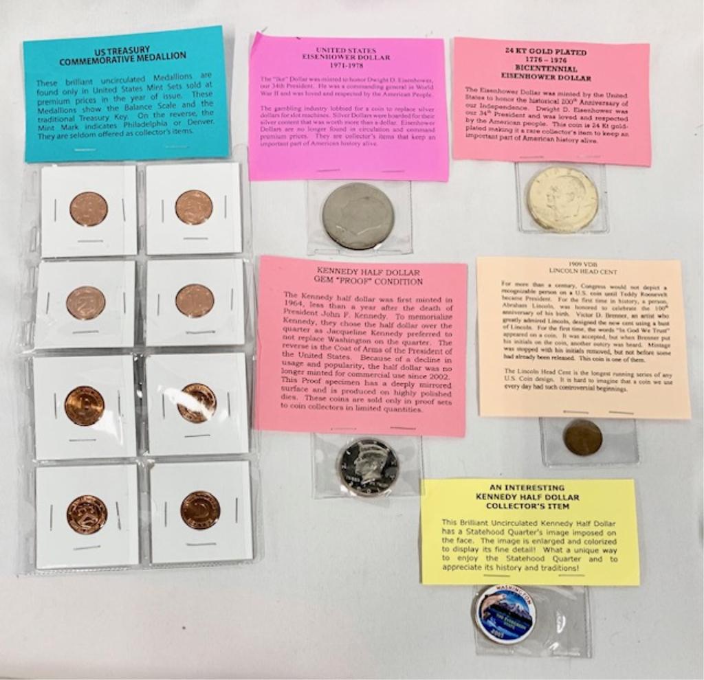 13 Collectible Coins & Medallions (1 of 14)