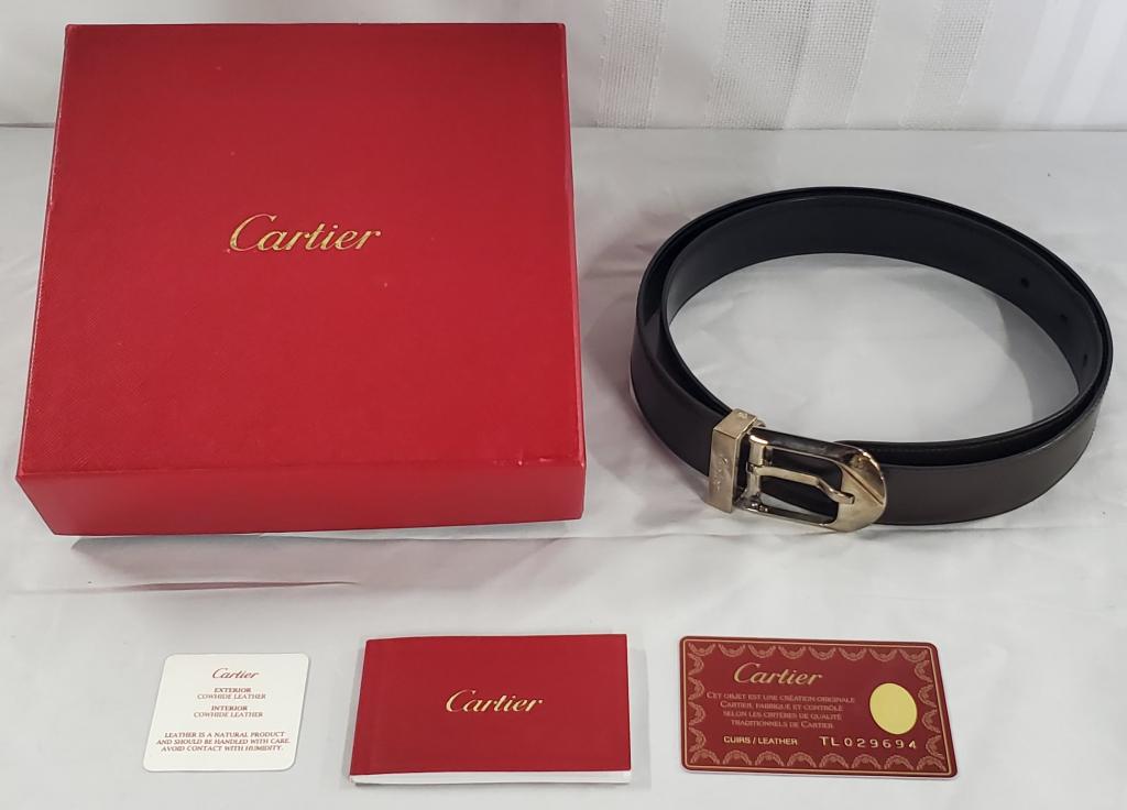 Cartier Belt with Original Box and Paperwork (1 of 11)