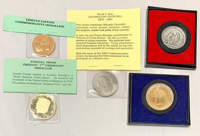 Assortment of 5 Collectible Rounds (1 of 14)