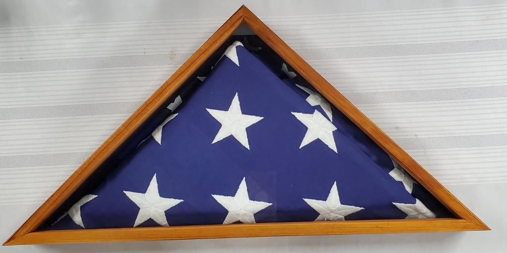 American Flag in Memorial Flag Case (1 of 4)