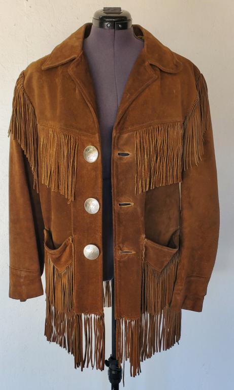 Western Swede Fringe Men's Jacket (1 of 6)