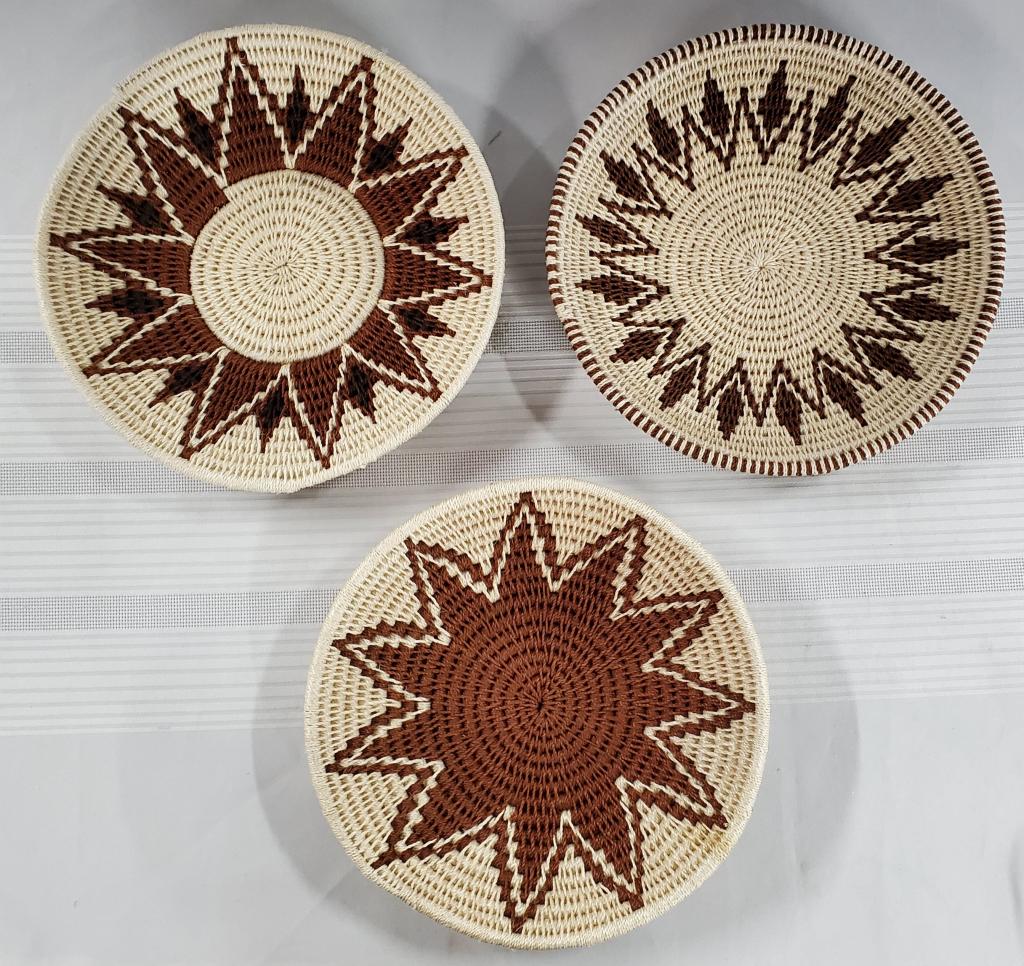 3 African Binga Style Baskets (1 of 6)