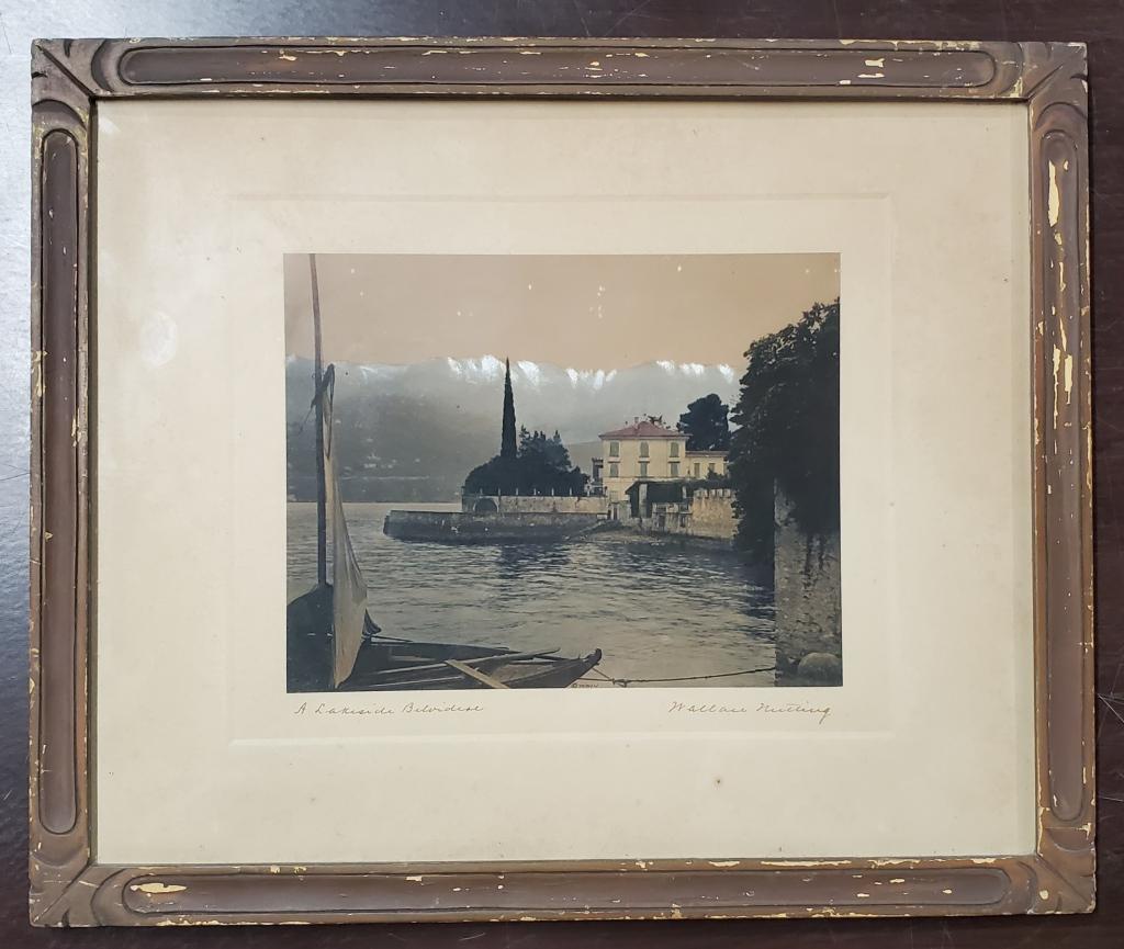 Antique Wallace Nutting Signed Artwork (1 of 6)