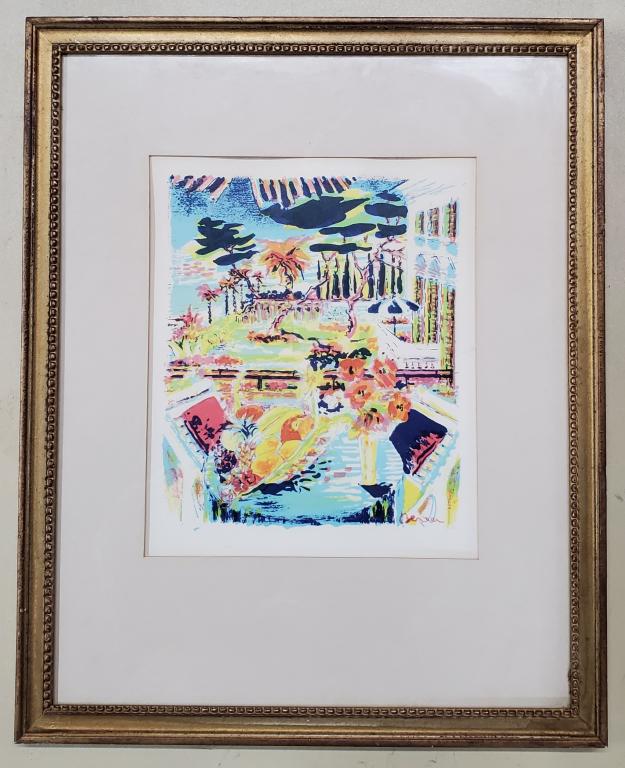 Dimitrie Berea "Seaside Cabana" Litho (1 of 5)