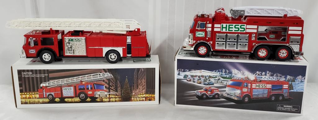 2 Hess Fire Trucks - 2005- One is Bank (1 of 9)