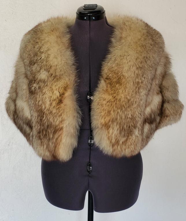 Vintage Freedman Fur Shawl (1 of 8)