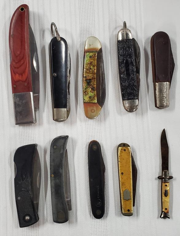 10 Assorted Pocket Knives (1 of 15)