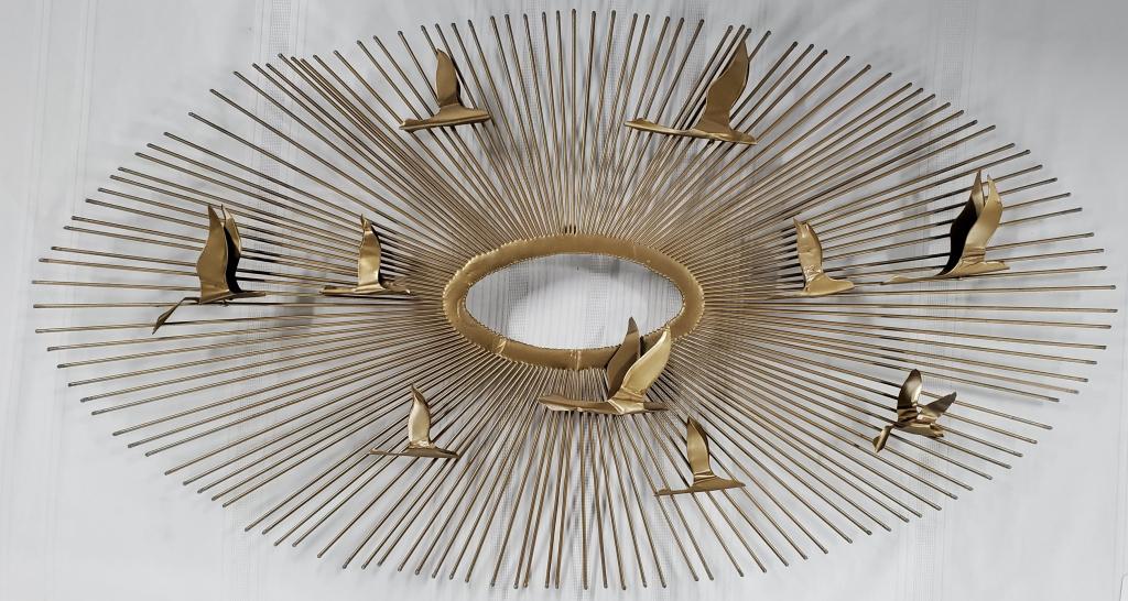 Vintage MCM Curtis Jere "Birds in Flight" Wall Art (1 of 4)