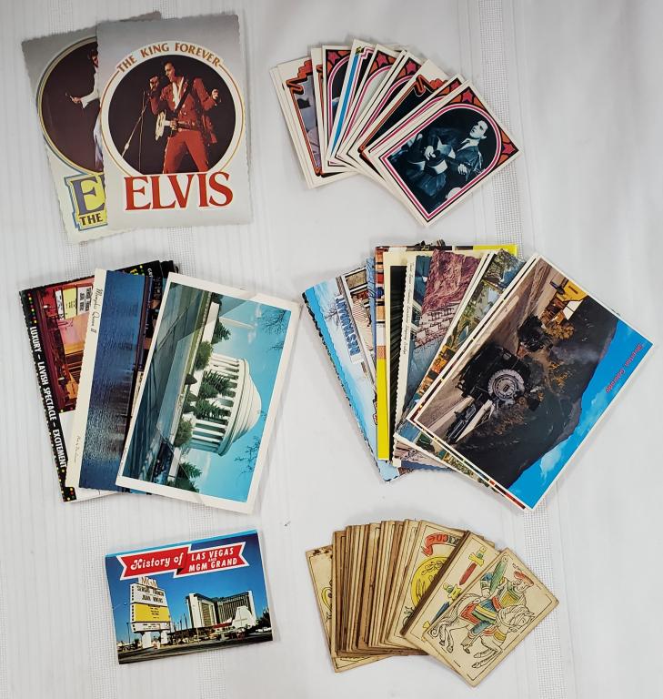 36 Vintage Post Cards, 14 Elvis Cards, Tarot Cards (1 of 11)