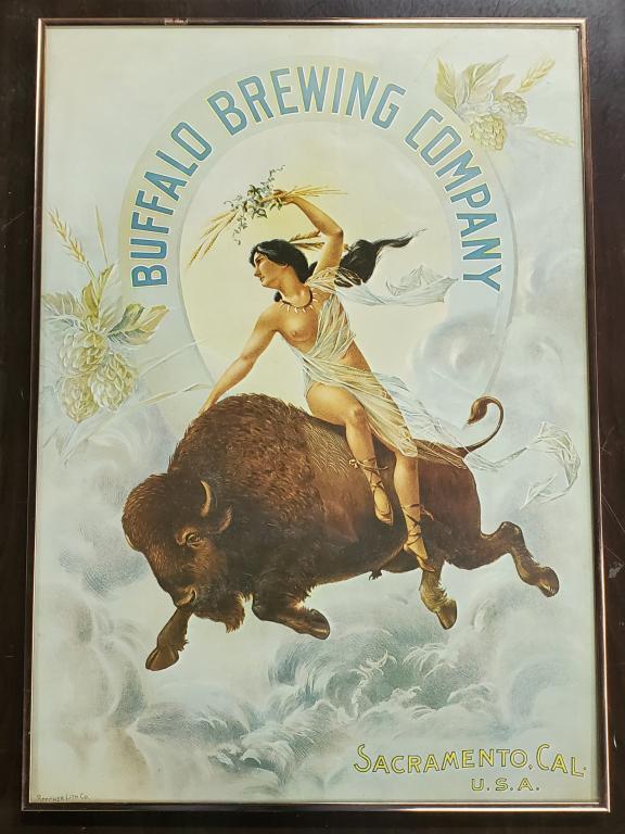 Buffalo Brewing Co Sacramento, CA Poster/Print (1 of 6)