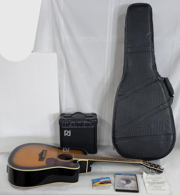 Randy Jackson "American Tribute" Guitar/Amp/Case (1 of 16)