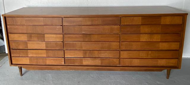 9 Drawer MCM 6' L. Dresser (1 of 9)