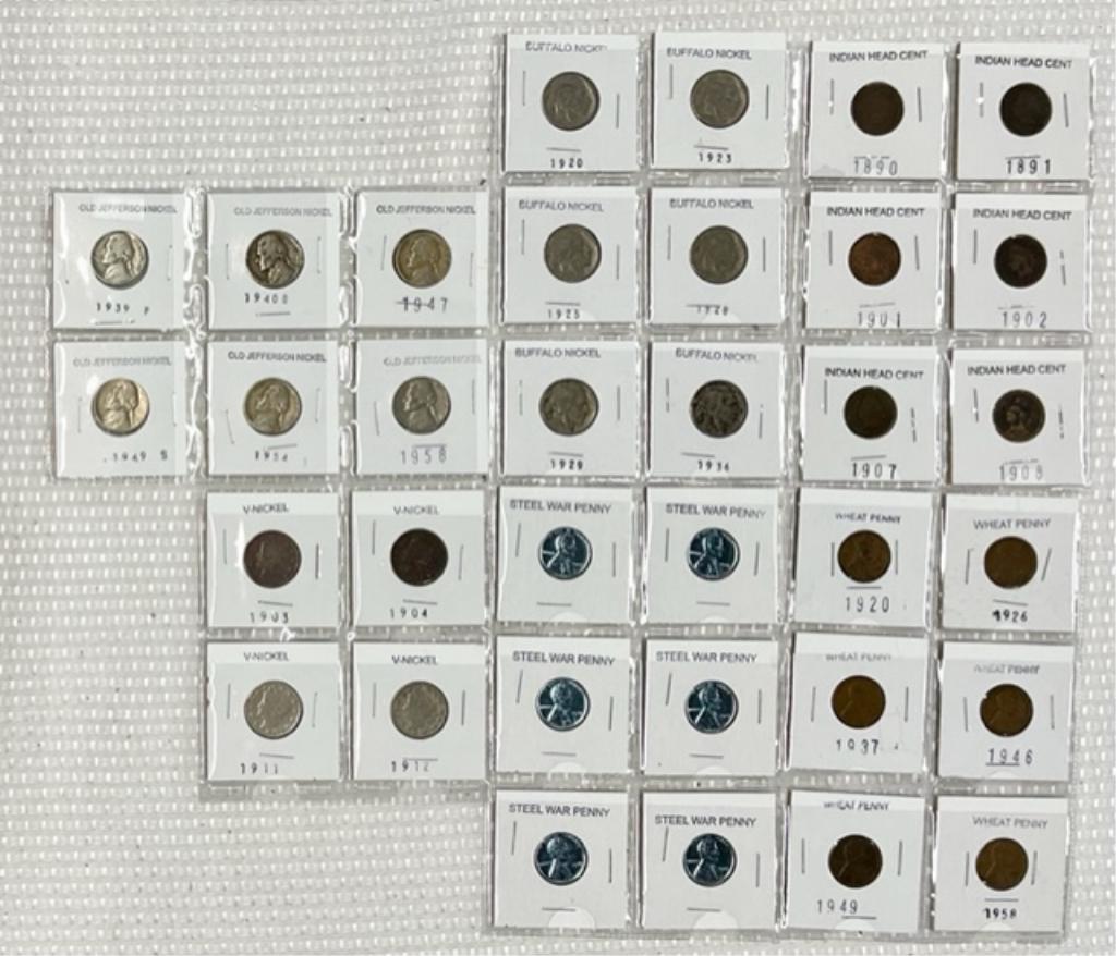 Collectible Nickels and Pennies (1 of 13)