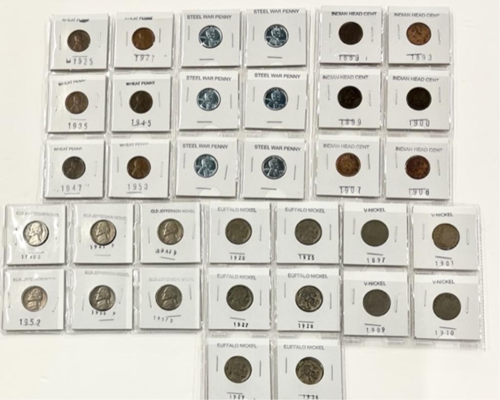 Collectable Nickels and Pennies (1 of 13)