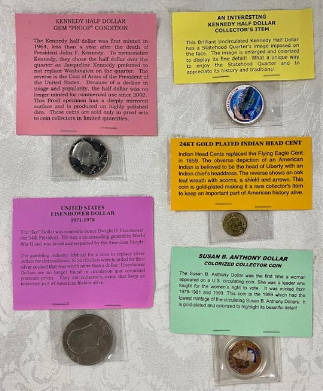 5 Collectible Coins (1 of 16)