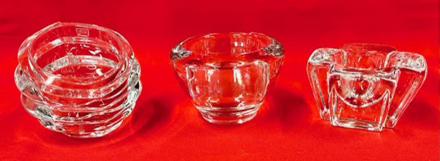 3 Small Orrefors Bowls Deco Look (1 of 16)