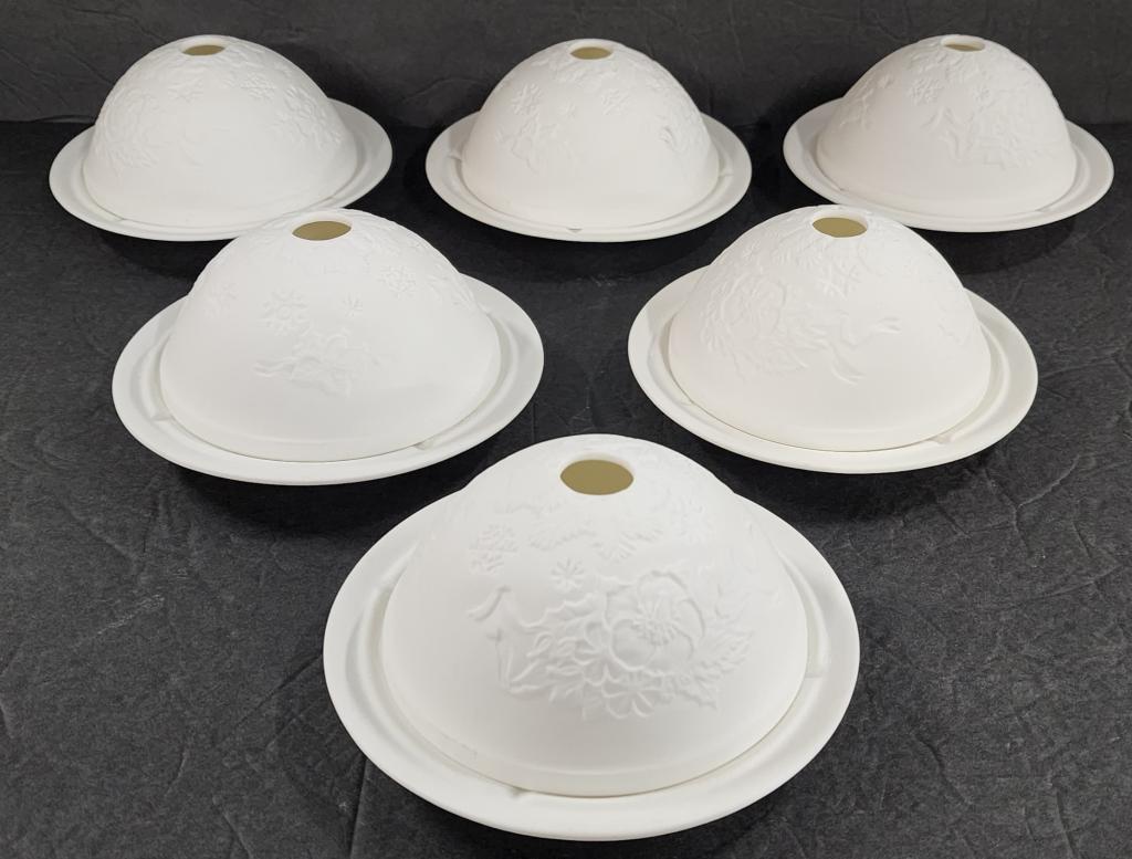 6 MOGA Tea Light Candle Domes (1 of 4)