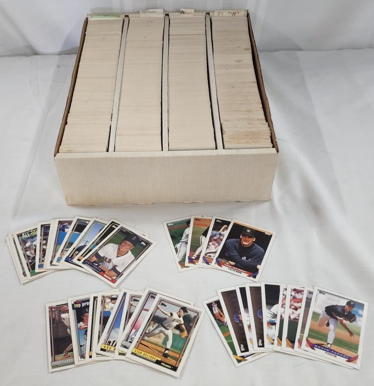 Large Box of 100's Topps BB Cards - 1992/93 (1 of 3)