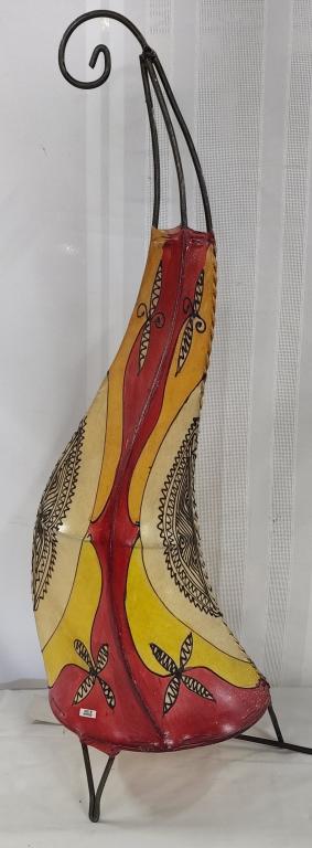 Morocco Goat Skin Lamp (1 of 7)