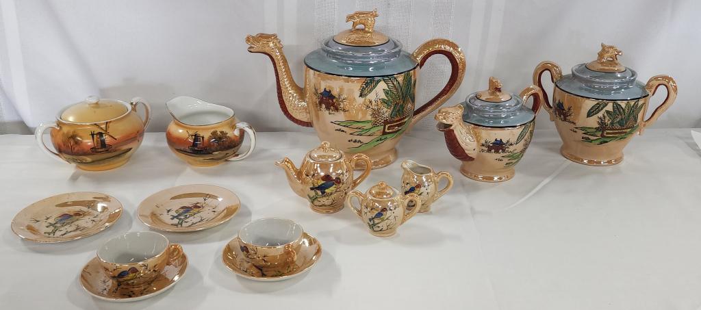 2 Tea Sets and Cream & Sugar (1 of 9)