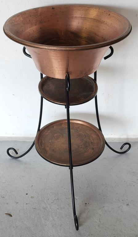 Copper and W.I. 3 Tier Stand (1 of 5)