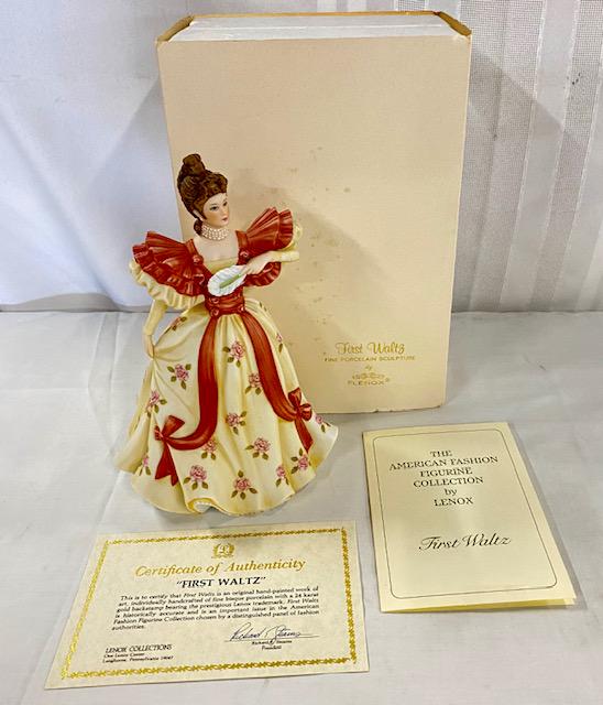 Lenox "First Waltz" Figurine with Box & COA (1 of 6)