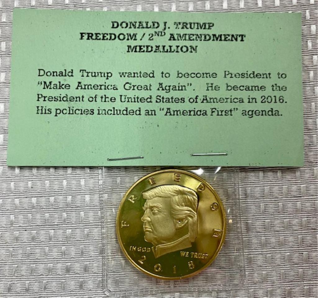 2018 Donald Trump Medallion (1 of 3)