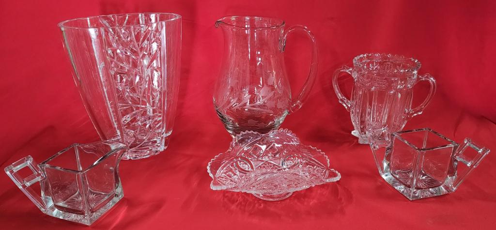 6 Pieces of Assorted Crystal (1 of 5)