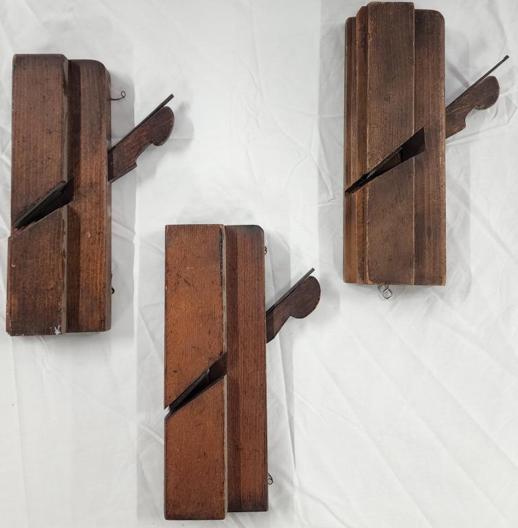 3 Antique Molding/Woodworking Planes (1 of 6)