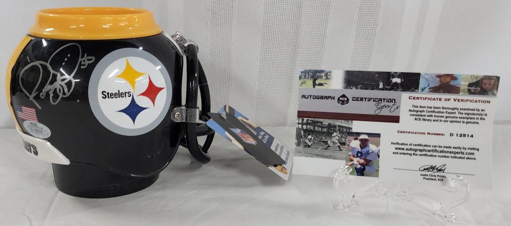 Jerome Bettis Signed Cooler Mug With COA (1 of 8)
