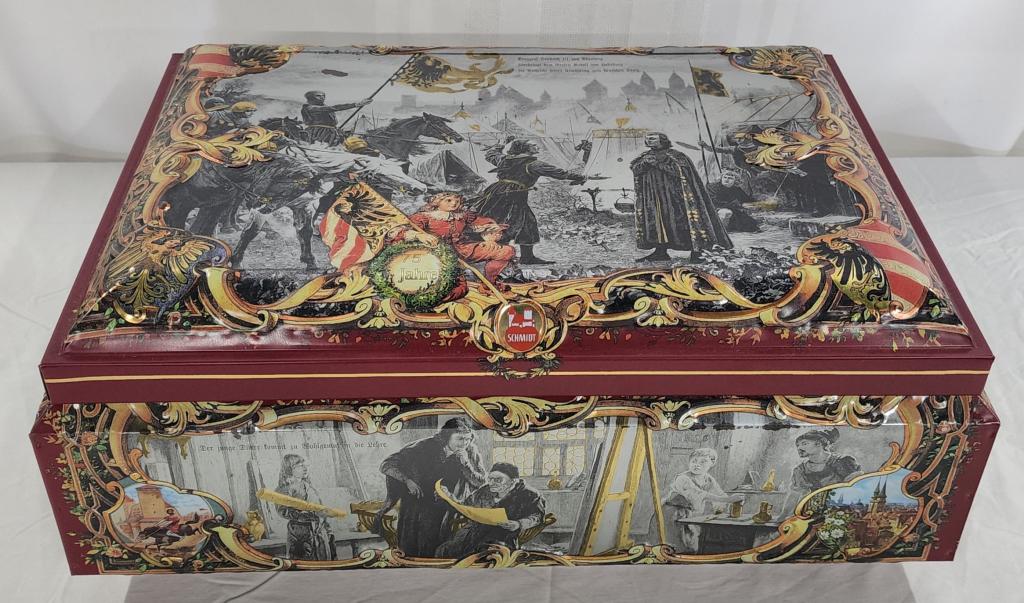 Vintage German Biscuit/Cookie Tin (1 of 9)