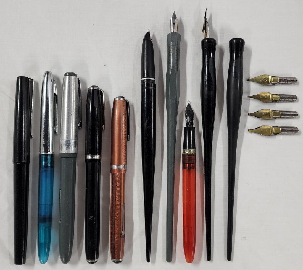 Collection of 10 Assorted Fountain Pens (1 of 6)